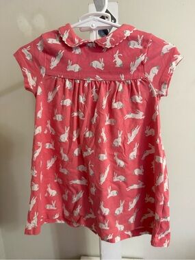 Baby Boden Bunny Dress & Ruffle Butt Diaper Cover
